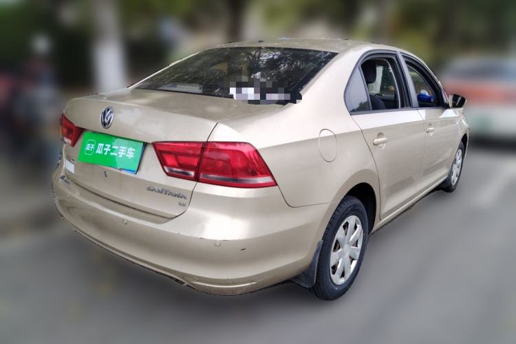 Used Volkswagen Santana 2015 1.6L Manual Fashion Edition Rear Right 45 Deg