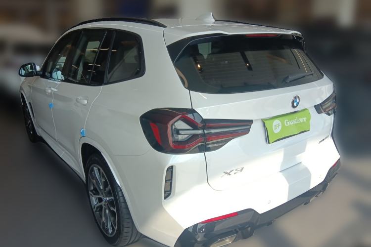 Used BMW X3 2022 xDrive30i Luxury Model M Night Sky Package Rear Left 45 Deg