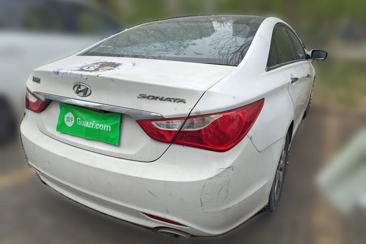 Used Hyundai Sonata 2014 2.0L Automatic Luxury Edition Rear Right 45 Deg
