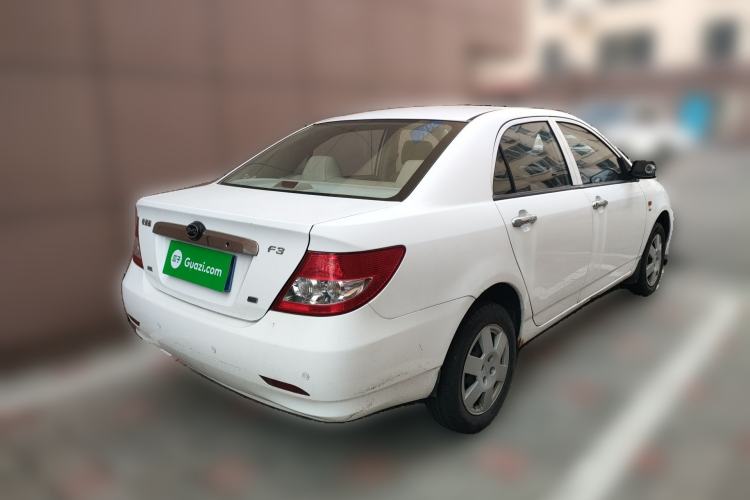 Used BYD F3 2013 Energy-Efficient Model 1.5L Manual Comfort Version Rear Right 45 Deg