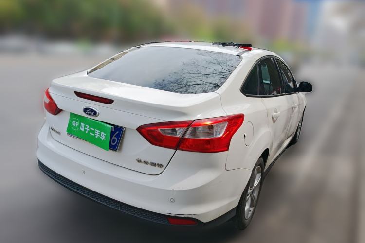 Used Ford Focus 2012 Sedan 1.6L Automatic Fashion Edition Rear Right 45 Deg