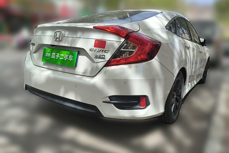 Used Honda Civic 2019 220TURBO Manual Jinkong Edition China VI Rear Right 45 Deg