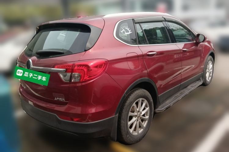 Used Buick Envision 2017 20T Two-Wheel Drive Luxury Model Rear Right 45 Deg