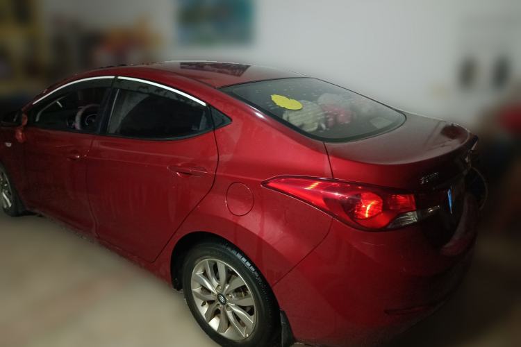 Used Hyundai Elantra (5th Generation / Langdong) 2015 1.6L Automatic Fashion Model Rear Left 45 Deg