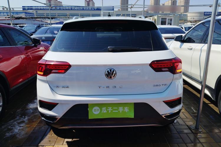 Used Volkswagen T-ROC 2020 280TSI DSG Two-Wheel Drive Comfort Version Rear