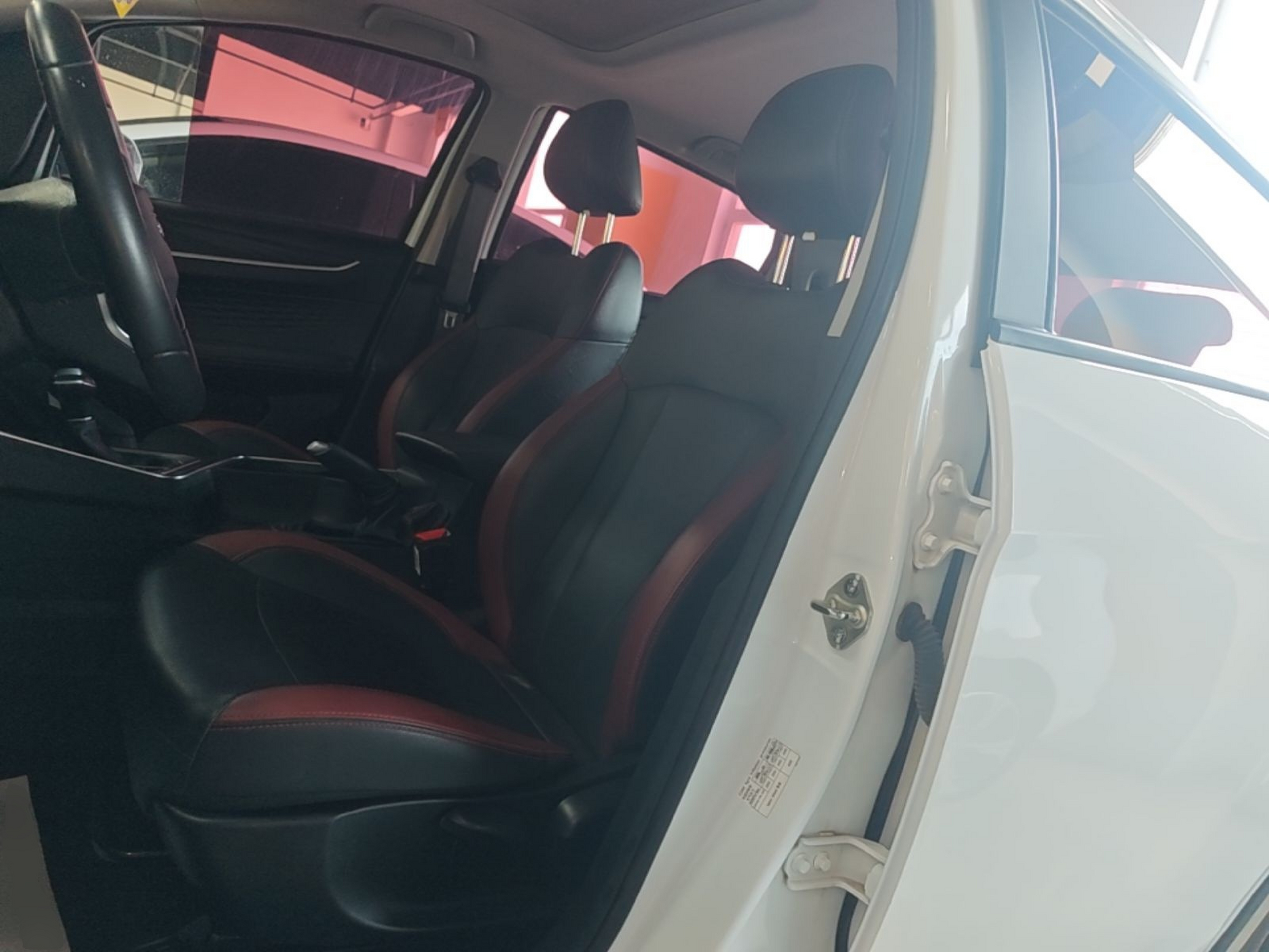 Avant de la voiture