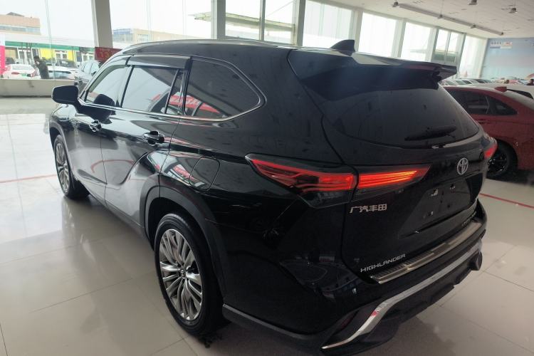 Used Toyota Highlander 2022 Dual-Engine 2.5L Four-Wheel Drive Supreme Edition 7-Seater Rear Left 45 Deg