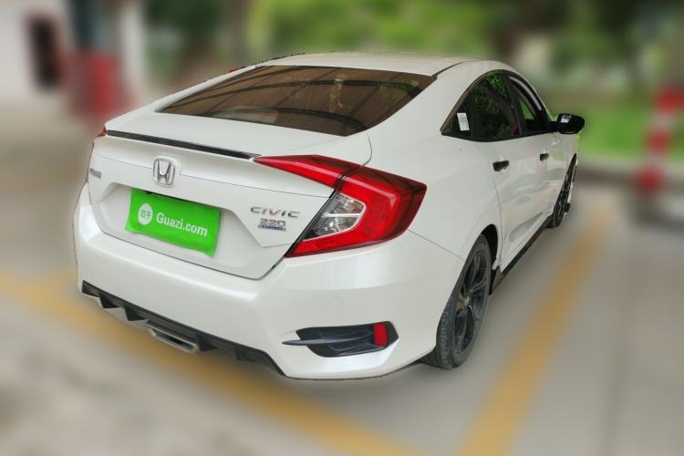Used Honda Civic 2019 220TURBO CVT Dynamic Edition China VI Emission Standard Rear Right 45 Deg