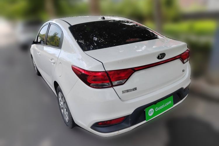 Used Kia K2 2017 Sedan 1.4L Automatic GLS Rear Left 45 Deg