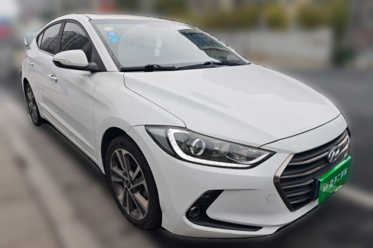 Used Hyundai Elantra (6th Generation / Lingdong) 2016 1.6L Automatic ZhiXuan – Elite Version Front Right 45 Deg