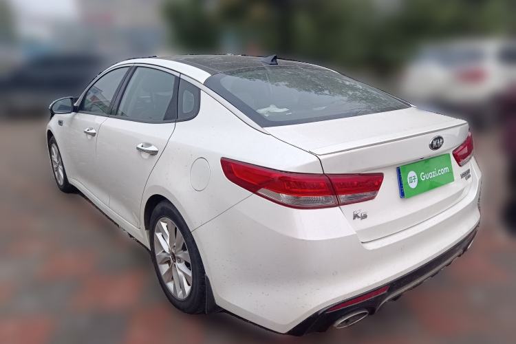 Used Kia K5 2016 1.6T Automatic LUX Rear Left 45 Deg