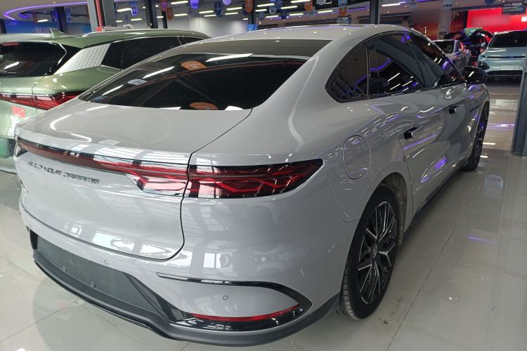 Used BYD Han 2025 DM-i Smart Drive 125KM Prestige Model Rear Right 45 Deg