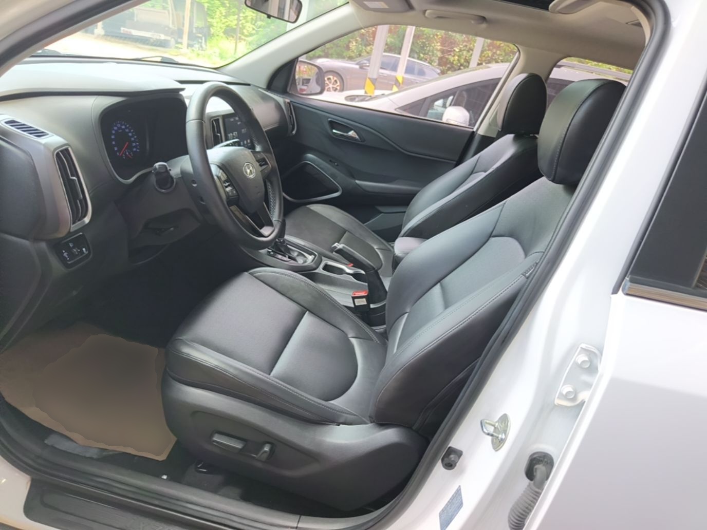 Avant de la voiture