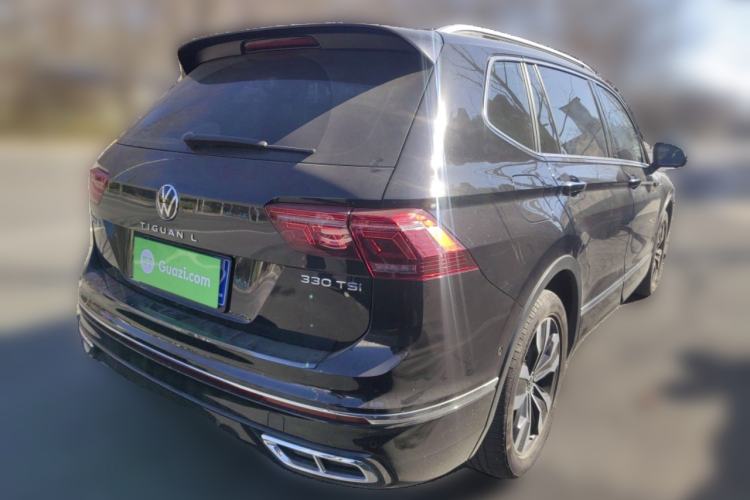 Used Volkswagen Tiguan L 2023 330TSI Automatic Two-Wheel Drive R-Line Flagship Edition Rear Right 45 Deg