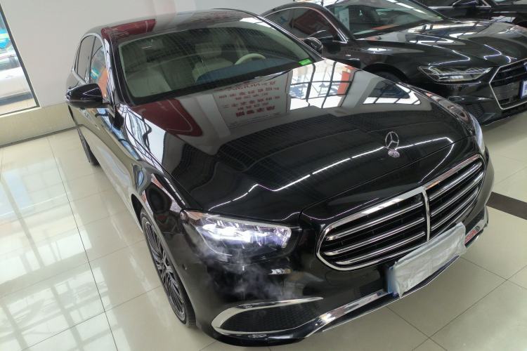 Used Mercedes-Benz E-Class 2022 Updated E 300 L Stylish Edition Front Right 45 Deg