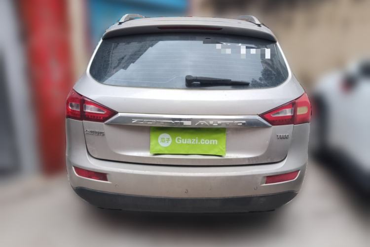 Used Zotye T600 2014 1.5T Manual Luxury Model Rear