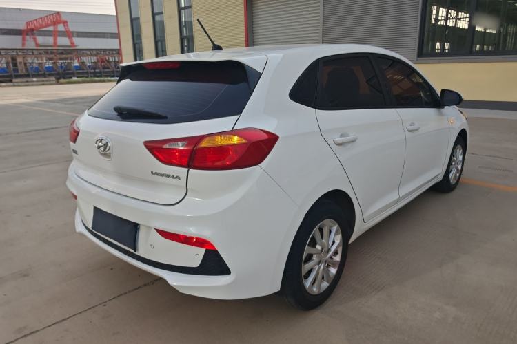 Used Hyundai Verna RV 2017 1.4L Automatic Cool Edition GLS China V Emission Standard Rear Right 45 Deg