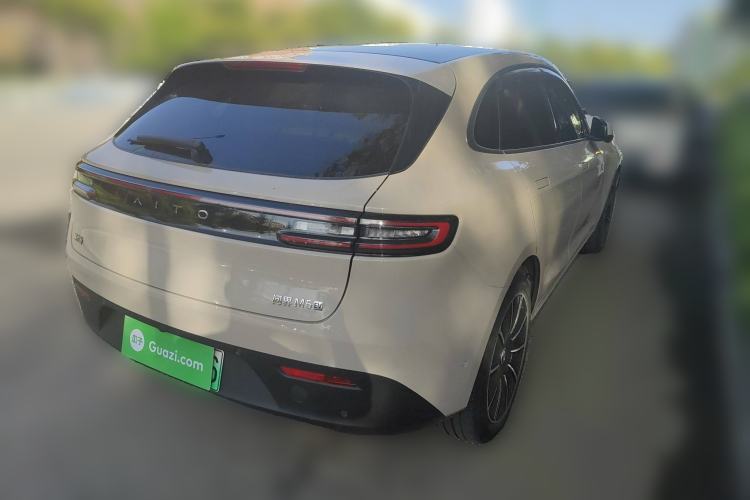 Used Hima AITO M5 2022 Pure Electric All-Wheel-Drive Performance Edition Rear Right 45 Deg