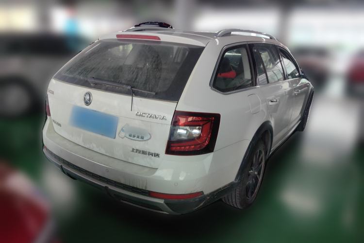 Used Skoda Octavia 2018 Station Wagon TSI230 DSG Luxury Edition Rear Right 45 Deg