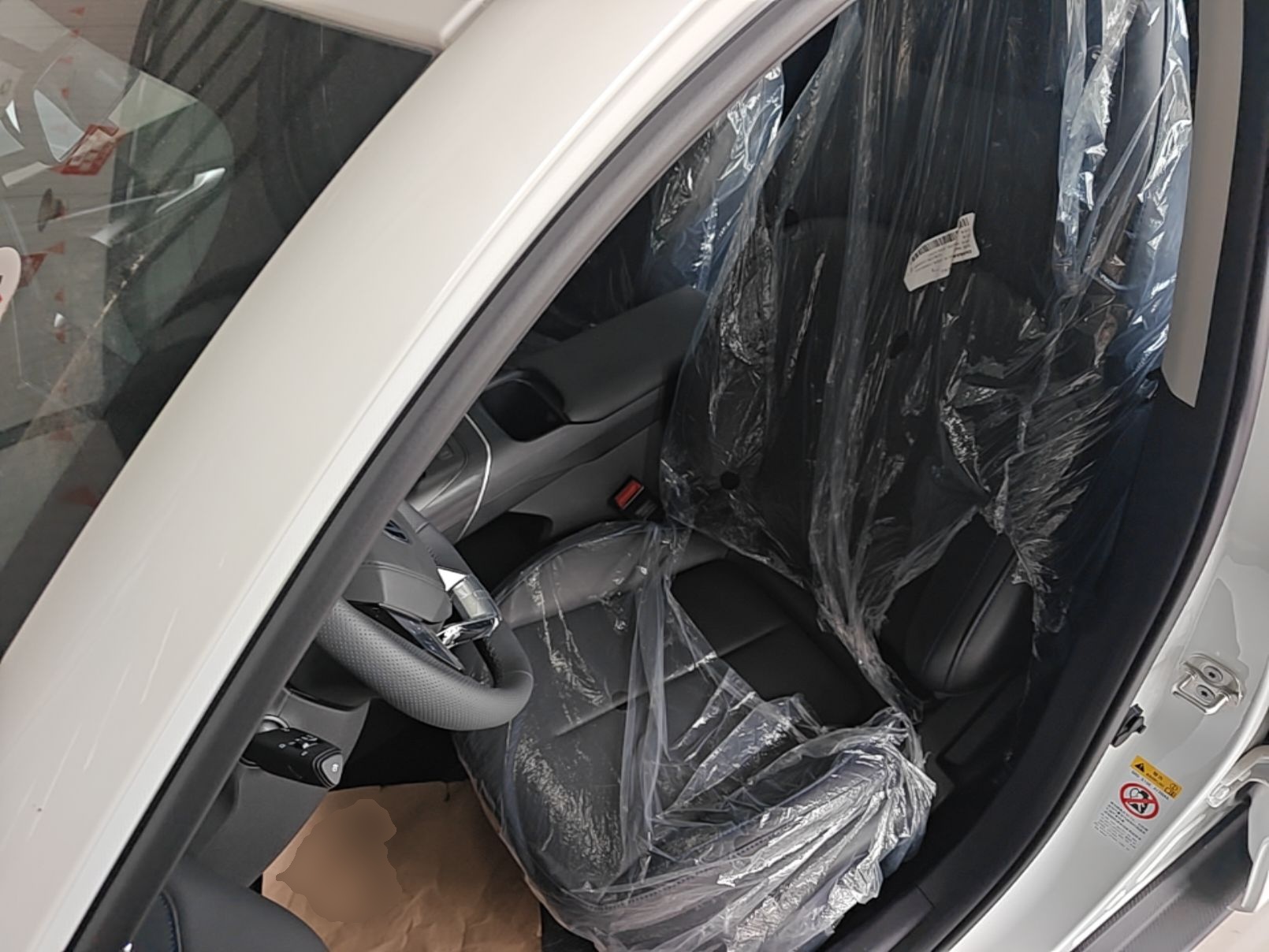 A primeira fila do carro