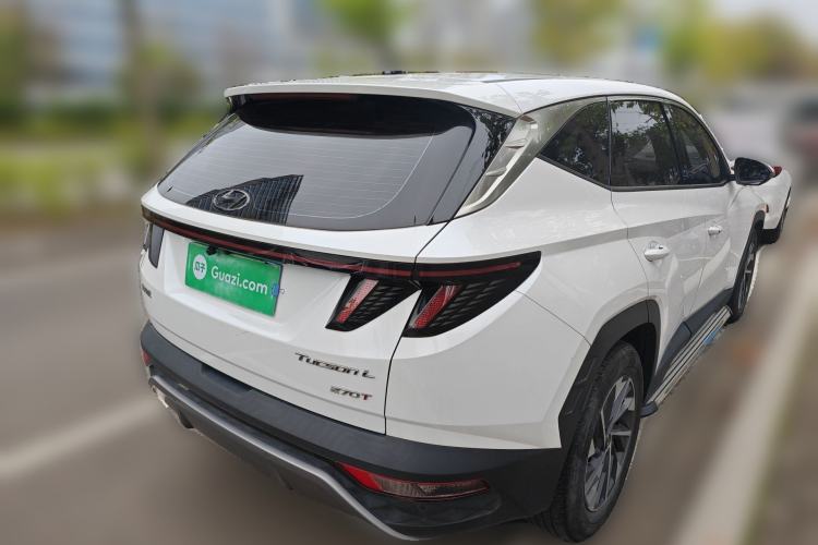 Used Hyundai Tucson 2021 Tucson L 1.5T DCT GLX Elite Edition Rear Right 45 Deg