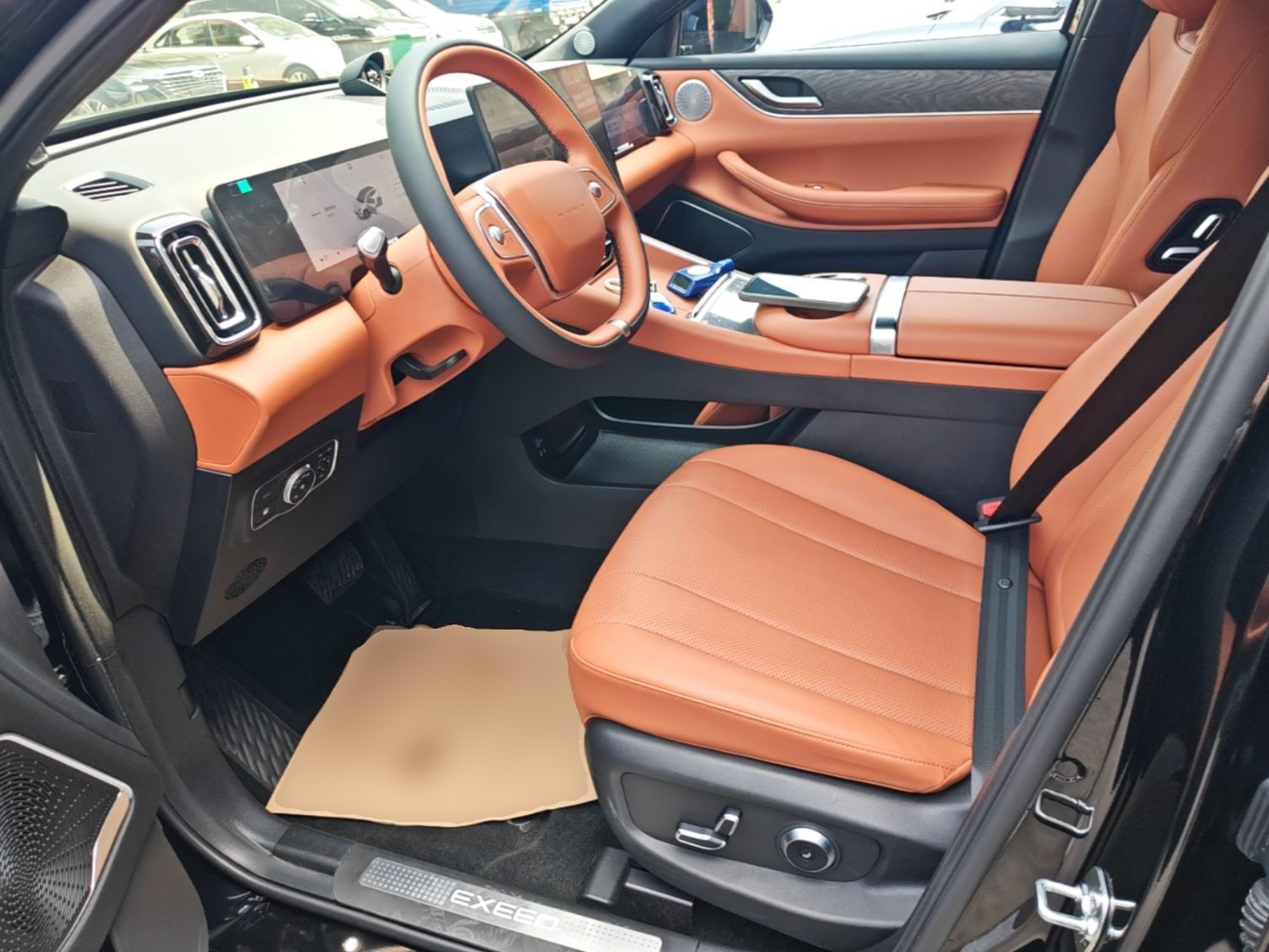 Avant de la voiture