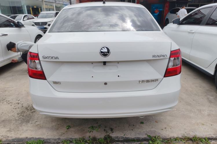 Used Skoda Rapid 2016 1.6L Manual Front-Wheel-Drive Version Rear