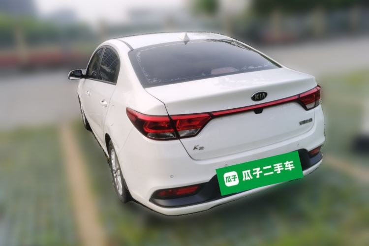 Used Kia K2 2017 Sedan 1.4L Automatic GLS Rear Left 45 Deg