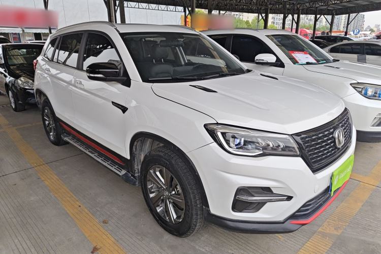 Used CHANGAN CS75 2021 Honor Million Edition 280T DCT Luxury Model Front Right 45 Deg