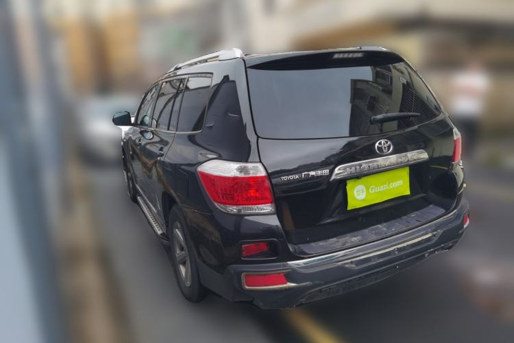 Used Toyota Highlander 2012 2.7L Two-Wheel Drive 7-Seater Elite Edition Rear Left 45 Deg