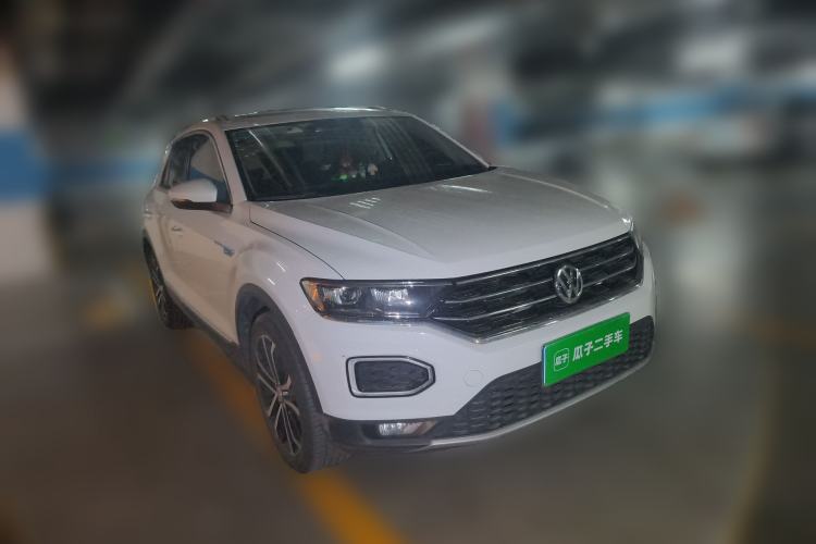 Used Volkswagen T-ROC 2020 280TSI DSG Two-Wheel Drive Comfort Version Front Right 45 Deg