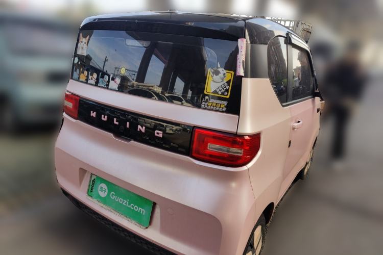 Used Wuling Hongguang MINIEV 2020 Enjoyment Model Lithium Iron Phosphate Rear Right 45 Deg