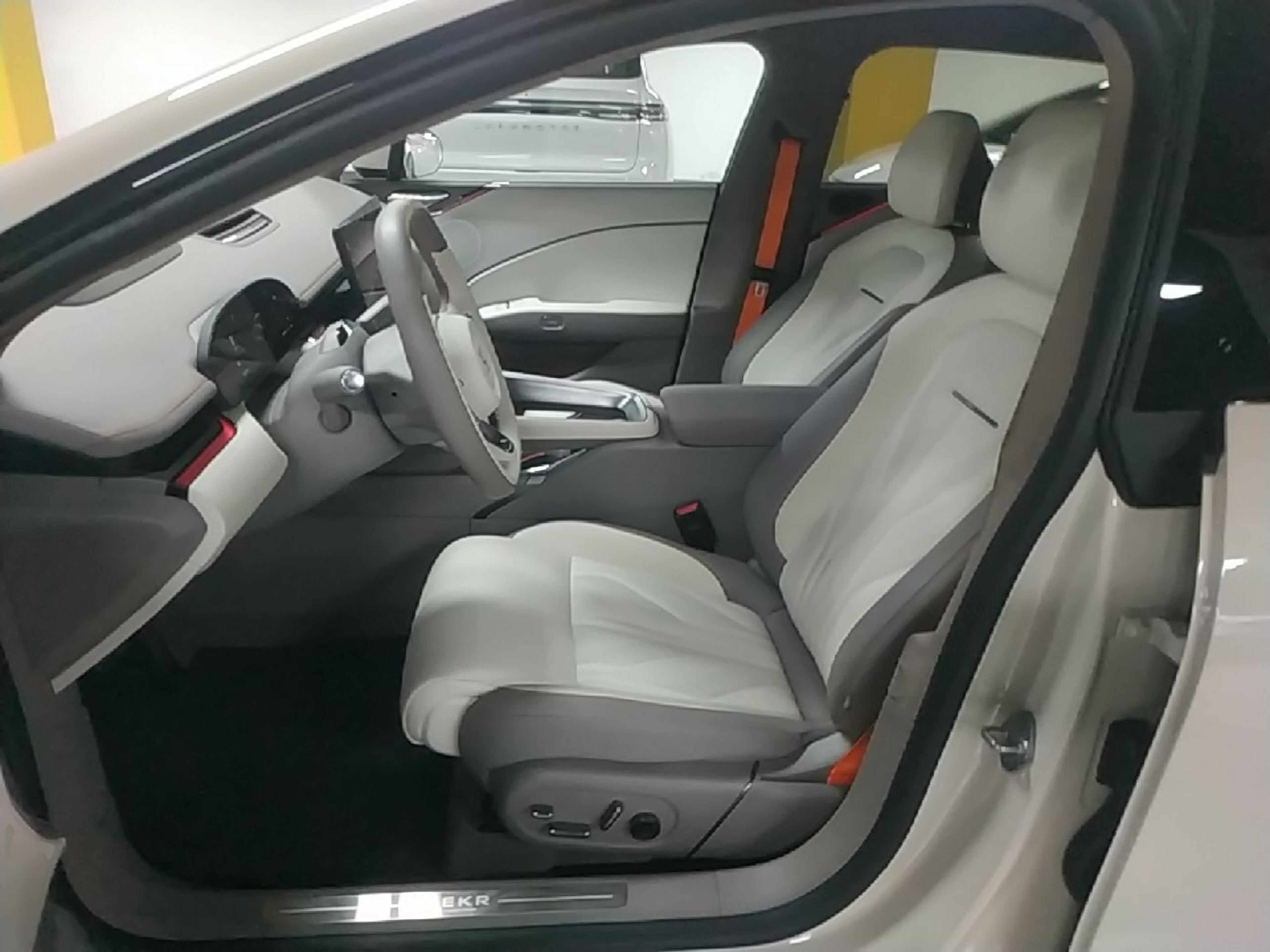 Avant de la voiture