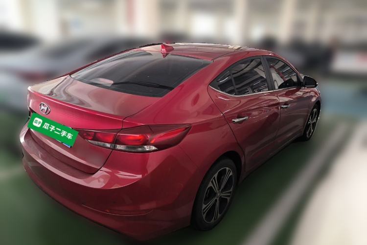 Used Hyundai Elantra (6th Generation / Lingdong) 2018 1.4T Dual-Clutch Xuan Dong · Dynamic Edition Rear Right 45 Deg