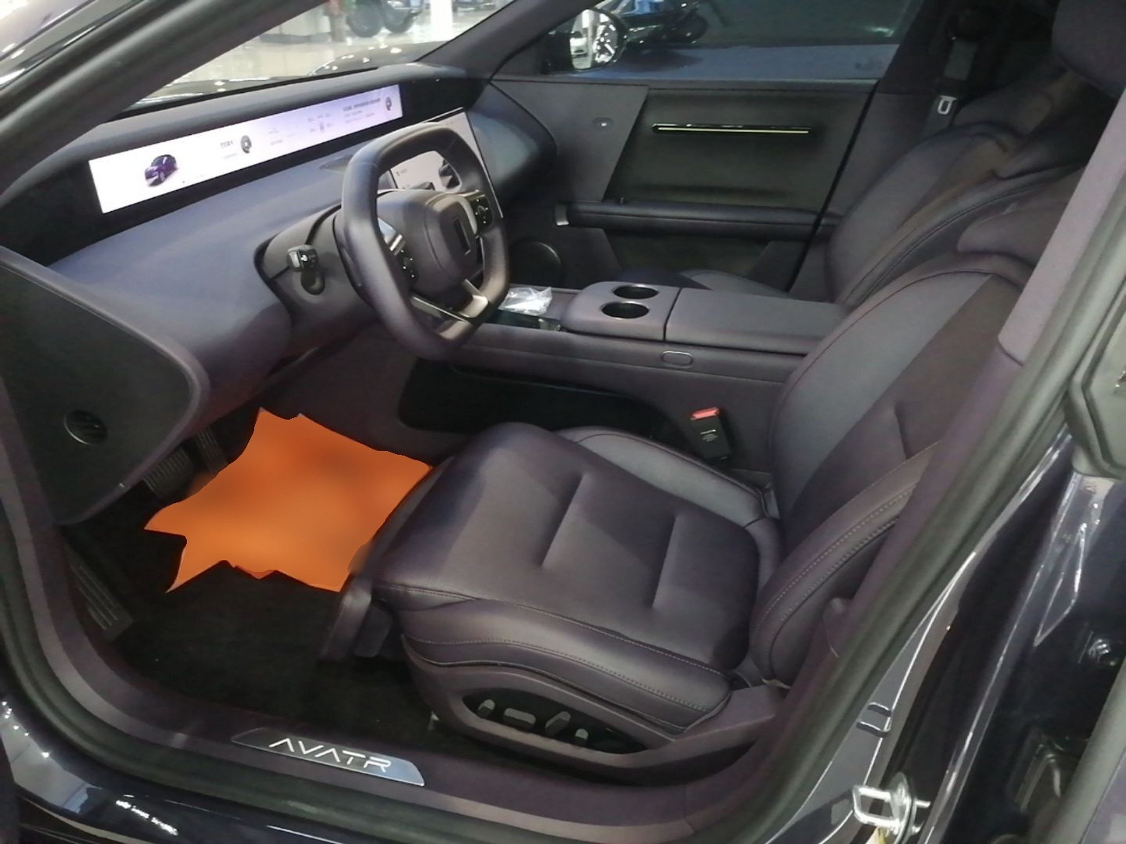 Avant de la voiture