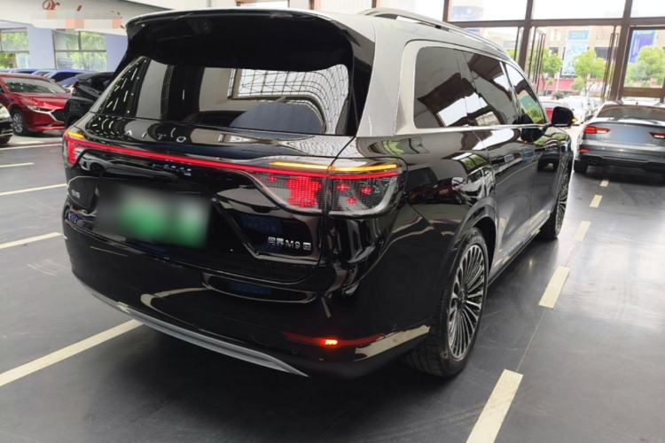 Used Hima AITO M9 2025 Pure Electric Ultra Version 100 kWh 6-Seater Model Rear Right 45 Deg