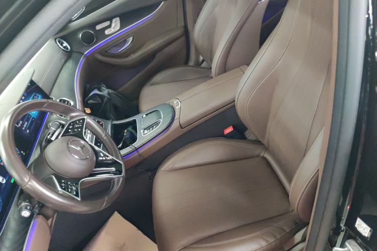 Used Mercedes-Benz E-Class New Energy 2022 Restyled E 350 e L Plug-in Hybrid Sports Sedan Left Front Seat