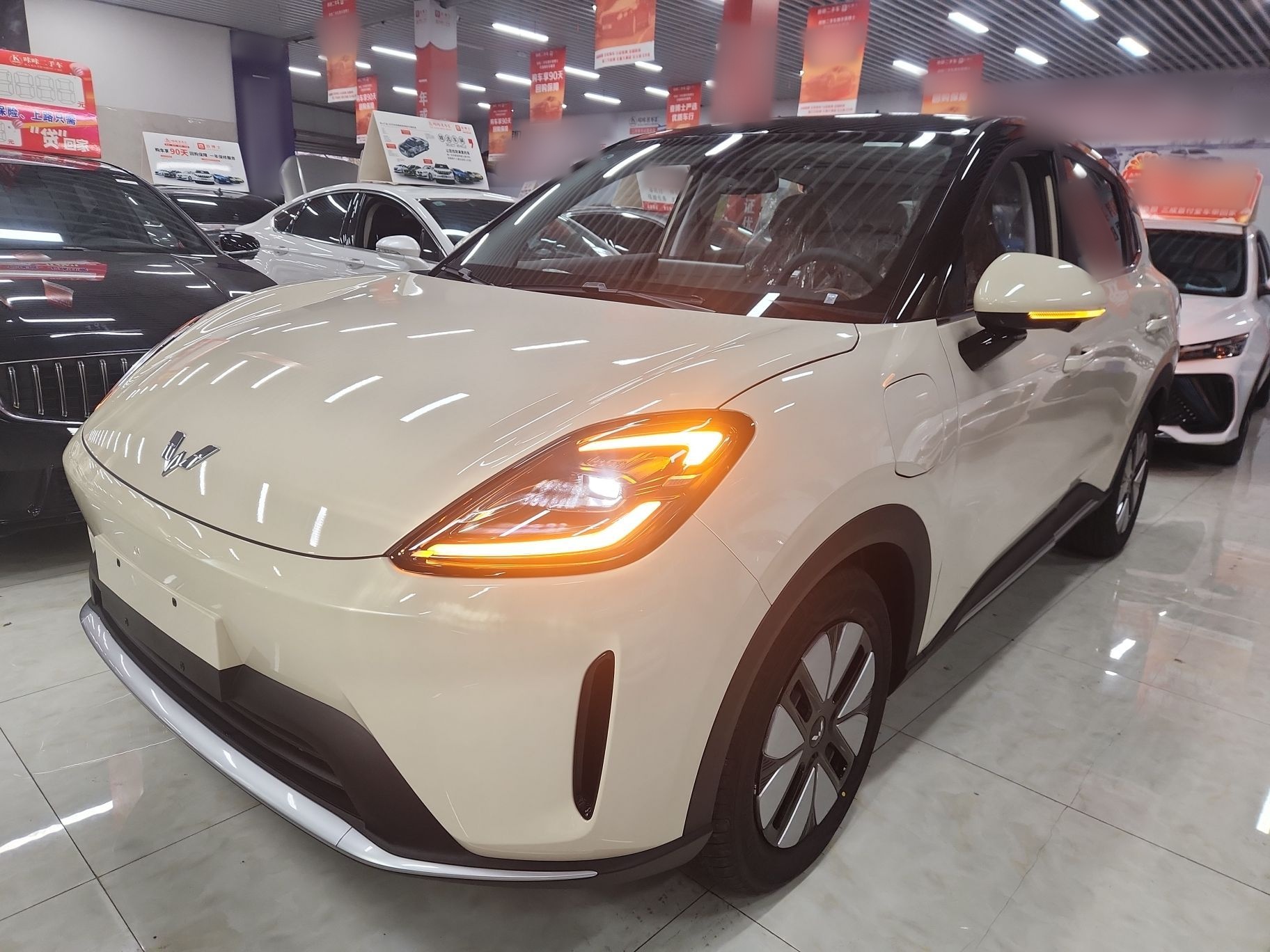 تحت مقدمة السيارة