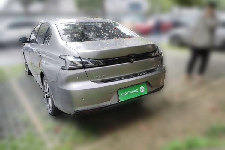 Used Peugeot 408 2022 1.6T Light-Chasing Edition Rear Left 45 Deg