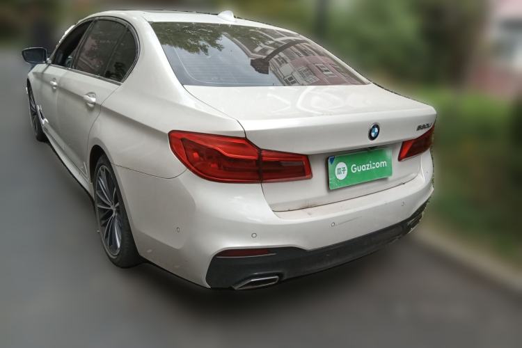 Used BMW 5 Series 2020 530Li Luxury Edition M Sport Package Rear Left 45 Deg