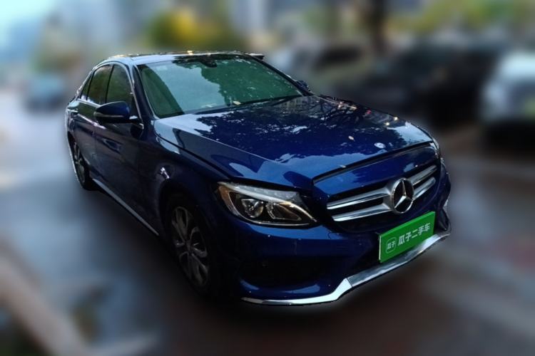 Used Mercedes-Benz C-Class 2015 C 200 L Sport Edition Front Right 45 Deg