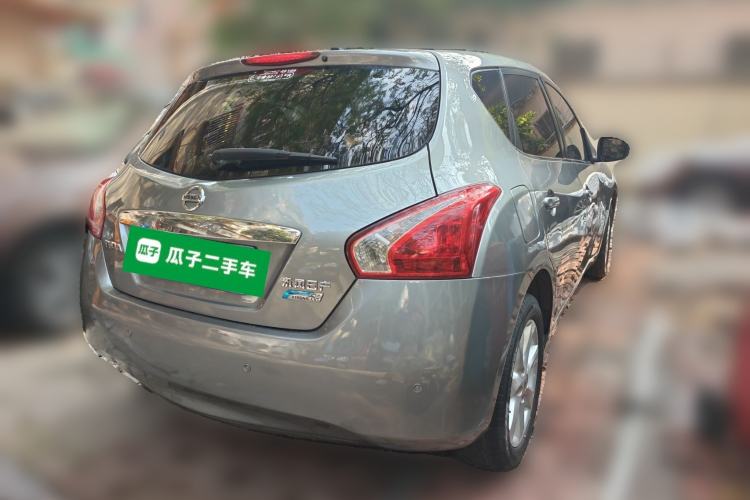 Used Nissan Tiida 2011 1.6L CVT Smart Version Rear Right 45 Deg