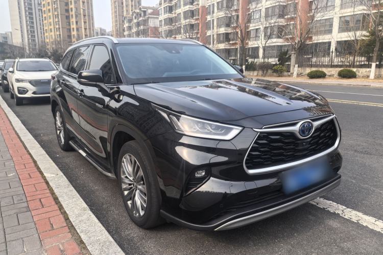 Used Toyota Highlander 2022 Dual-Engine 2.5L Four-Wheel Drive Prestige Version 7 Seats Exterior 2