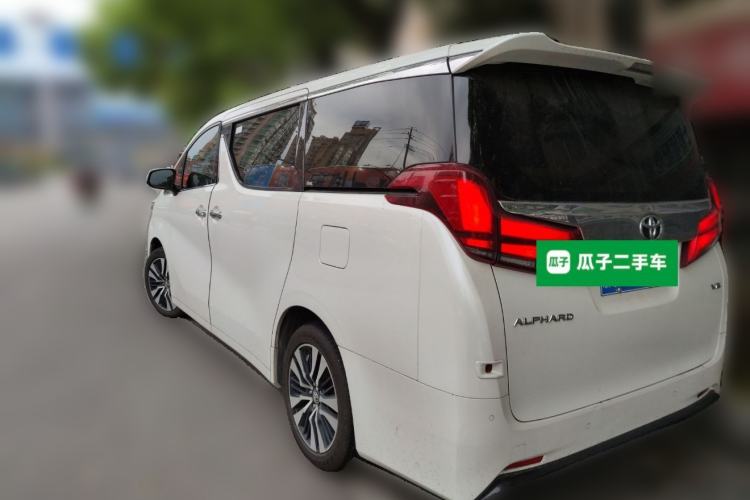 Used Toyota Alphard 2018 Revised Version 3.5L Luxury Edition Rear Left 45 Deg