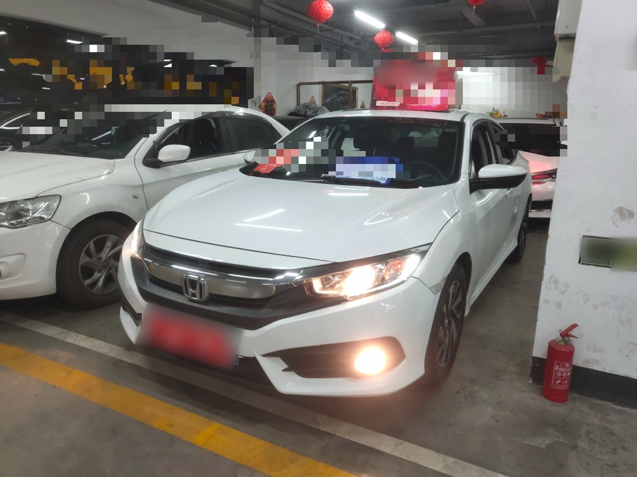 Parte inferior delantera