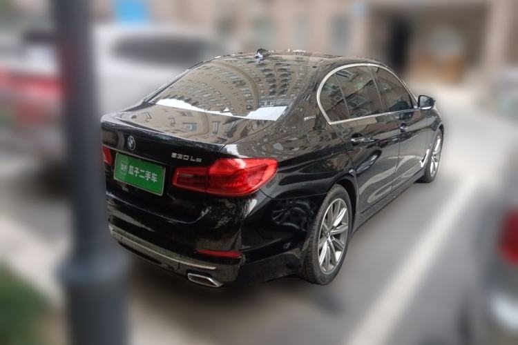 Used BMW 5 Series New Energy 2019 530Le Luxury Package Rear Right 45 Deg