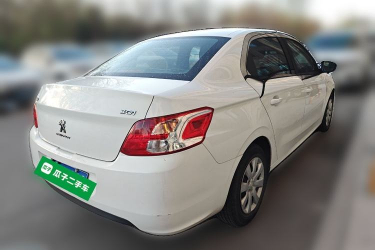 Used Peugeot 301 2016 1.6L Manual Comfort Edition Rear Right 45 Deg
