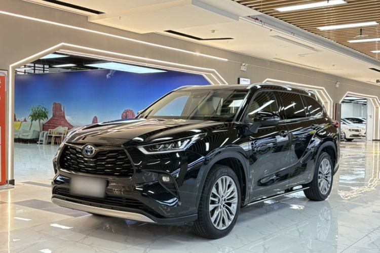 Used Toyota Highlander 2022 Dual-Engine 2.5L Four-Wheel Drive Prestige Version 7 Seats