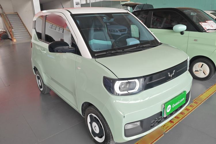 Used Wuling Hongguang MINIEV 2022 Macaron Fashion Edition Lithium-Nickel-Cobalt-Alpha-oxide Front Right 45 Deg