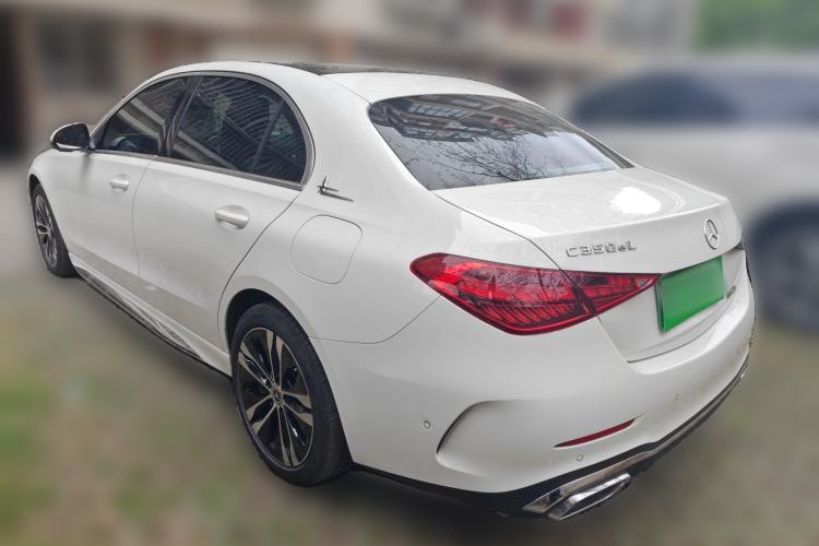 Used Mercedes-Benz C-Class New Energy 2025 C 350 eL Rear Left 45 Deg